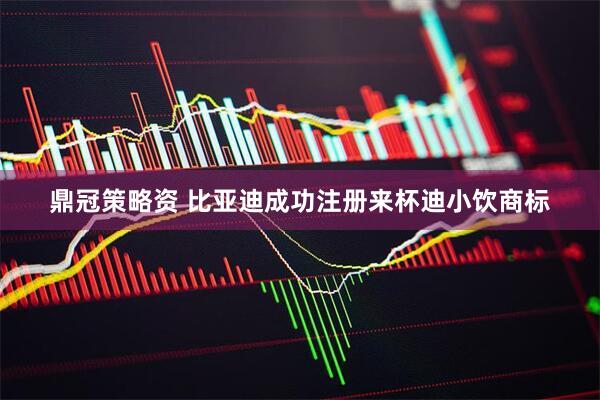 鼎冠策略资 比亚迪成功注册来杯迪小饮商标