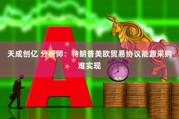 天成创亿 分析师：特朗普美欧贸易协议能源采购难实现